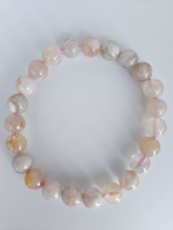 Bracelet Agate fleur de cerisier