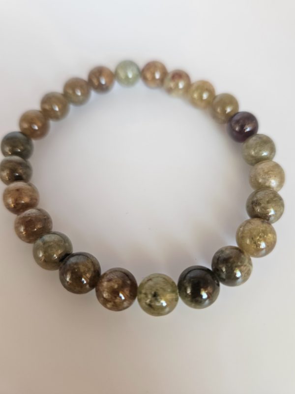 Bracelet Grenat vert