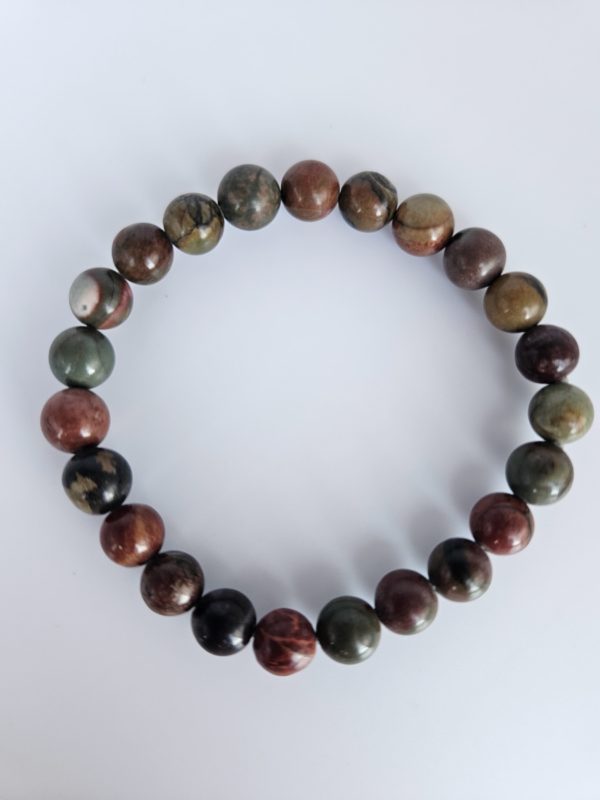 Bracelet Jaspe polychrome
