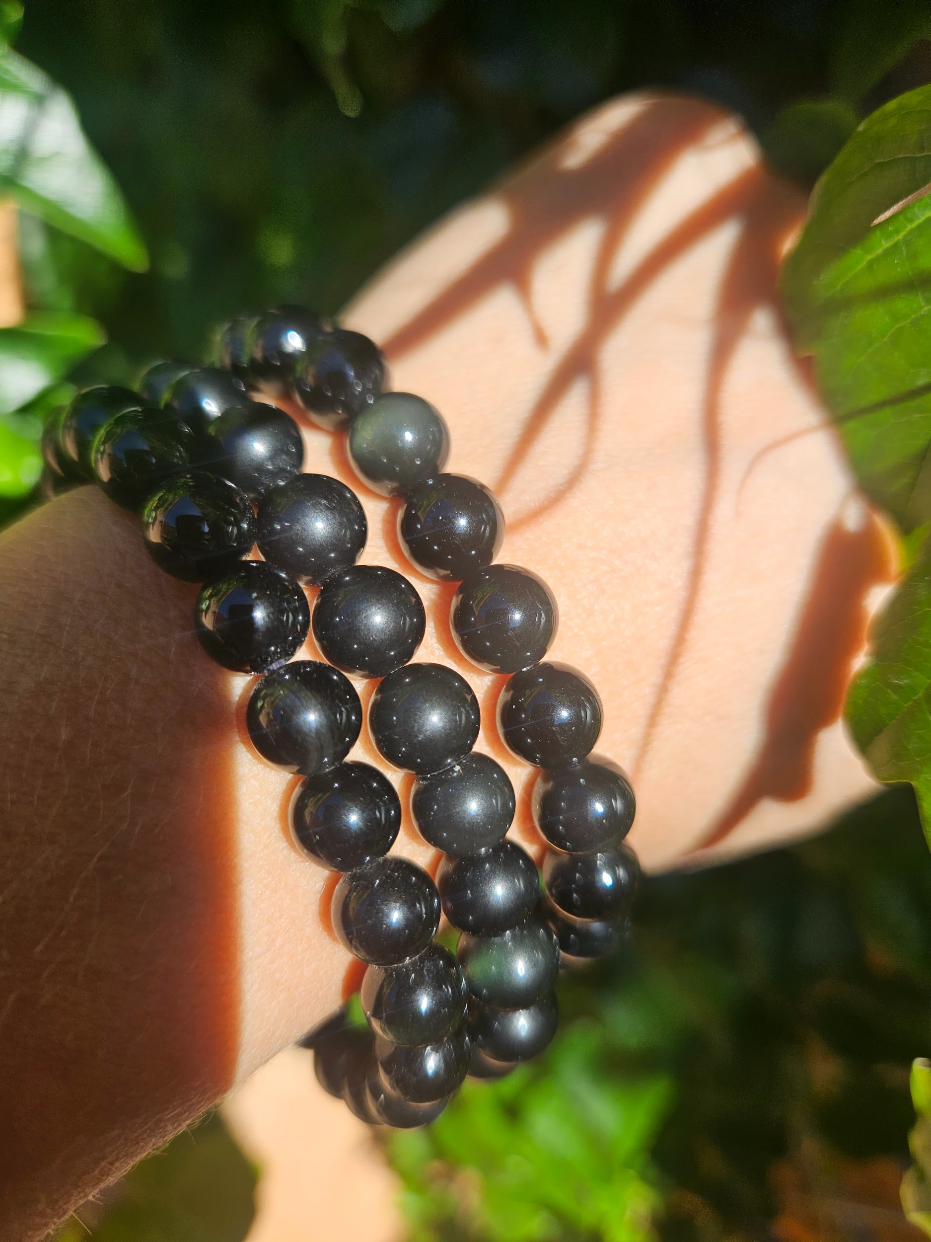 Bracelet Obsidienne oeil Céleste-2